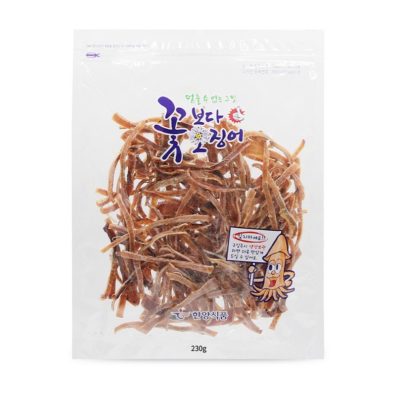 꽃보다오징어 슬라이스 230g