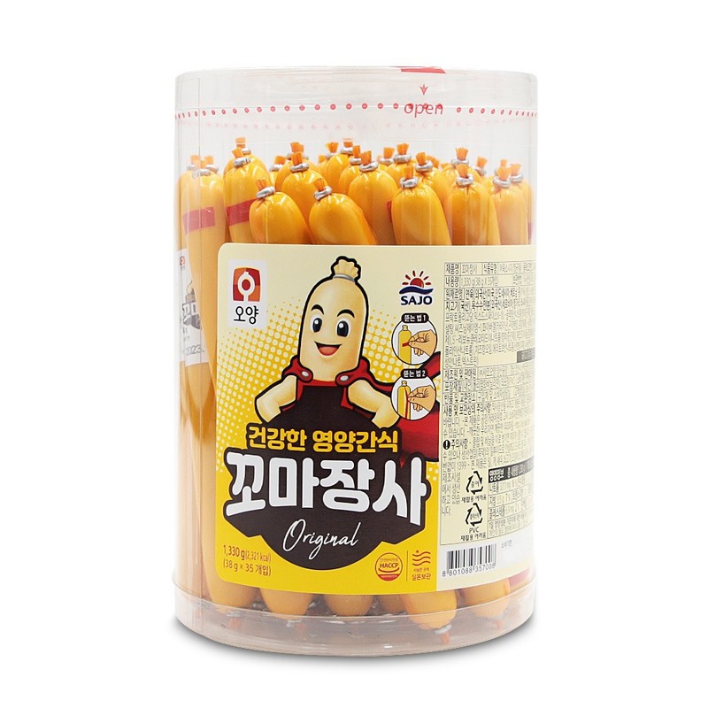 사조 꼬마장사 소시지 1330g 38gx35개