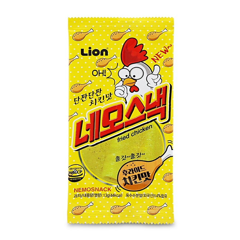 네모스낵 치킨맛 낱개1봉