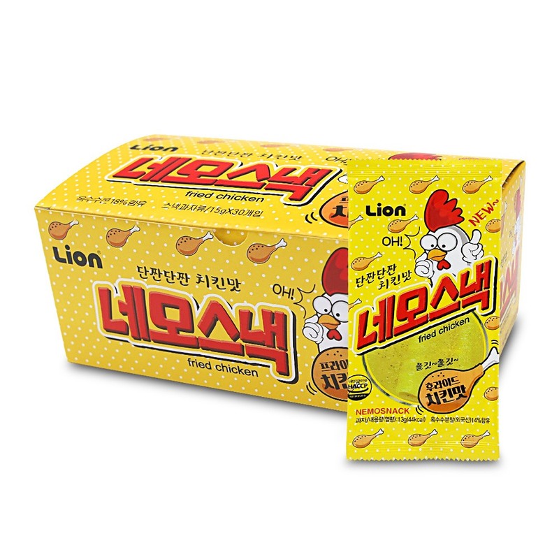 네모스낵 치킨맛 13gx30개
