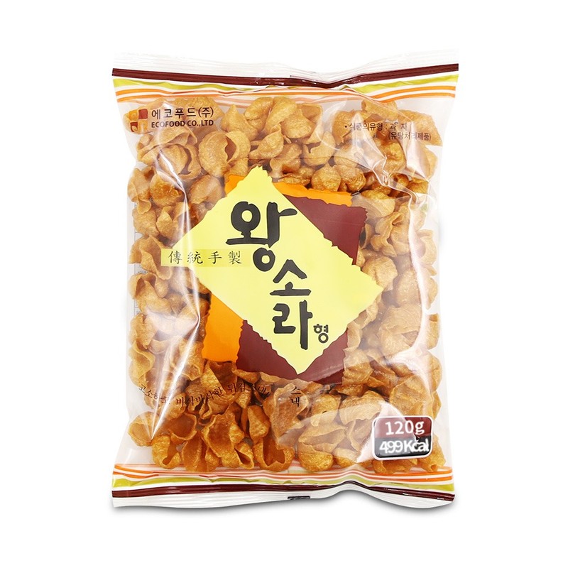 에코푸드 왕소라형 스낵 120g