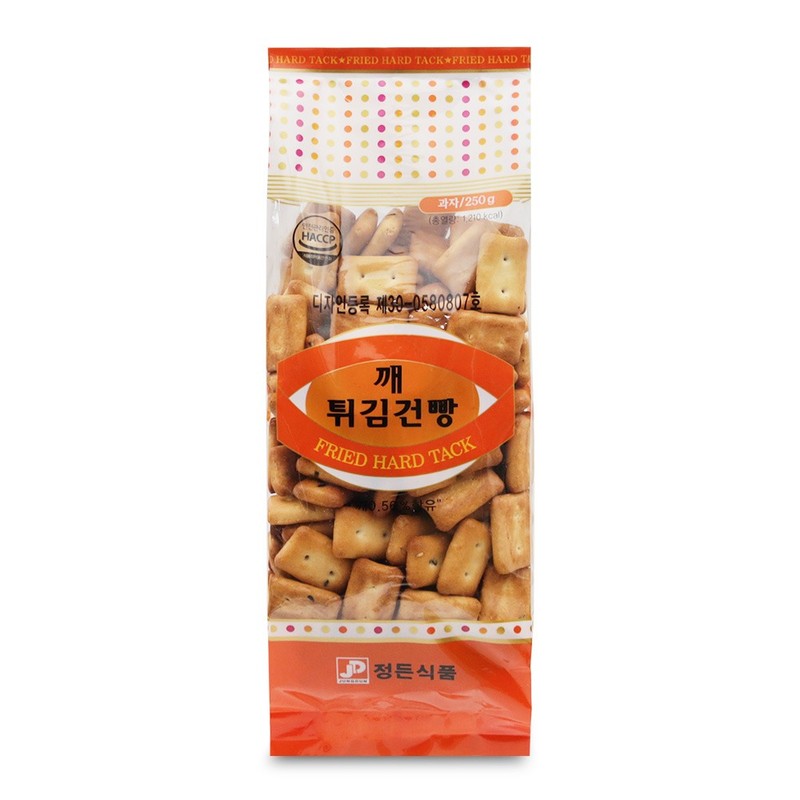 깨튀김건빵 낱개1봉 옛날과자