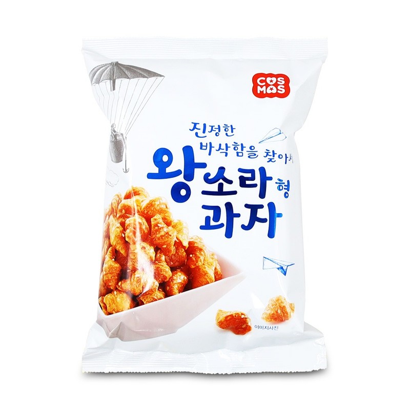 코스모스 왕소라형 과자 115g
