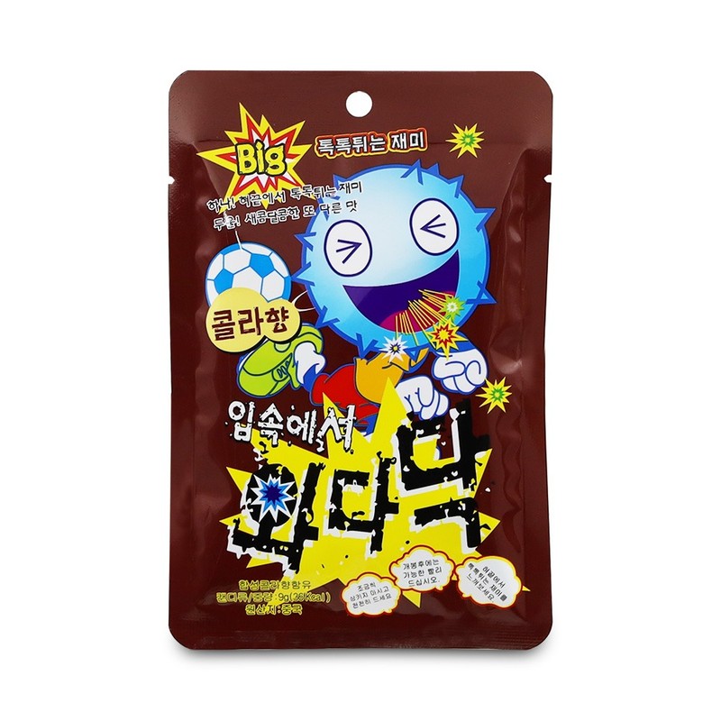 빅 입속에서 와다닥 콜라향 9g
