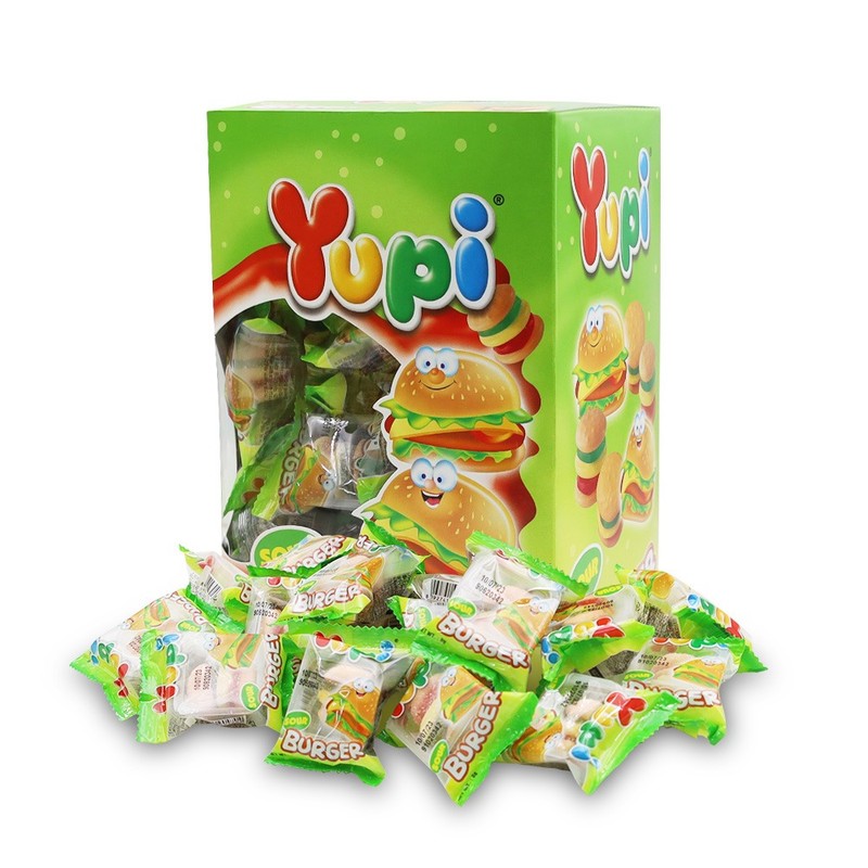 사우어 미니버거 7gx72개입 햄버거젤리