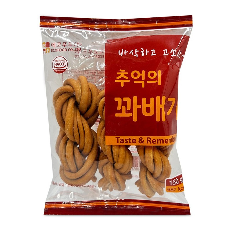 에코 추억의 꽈배기 150g