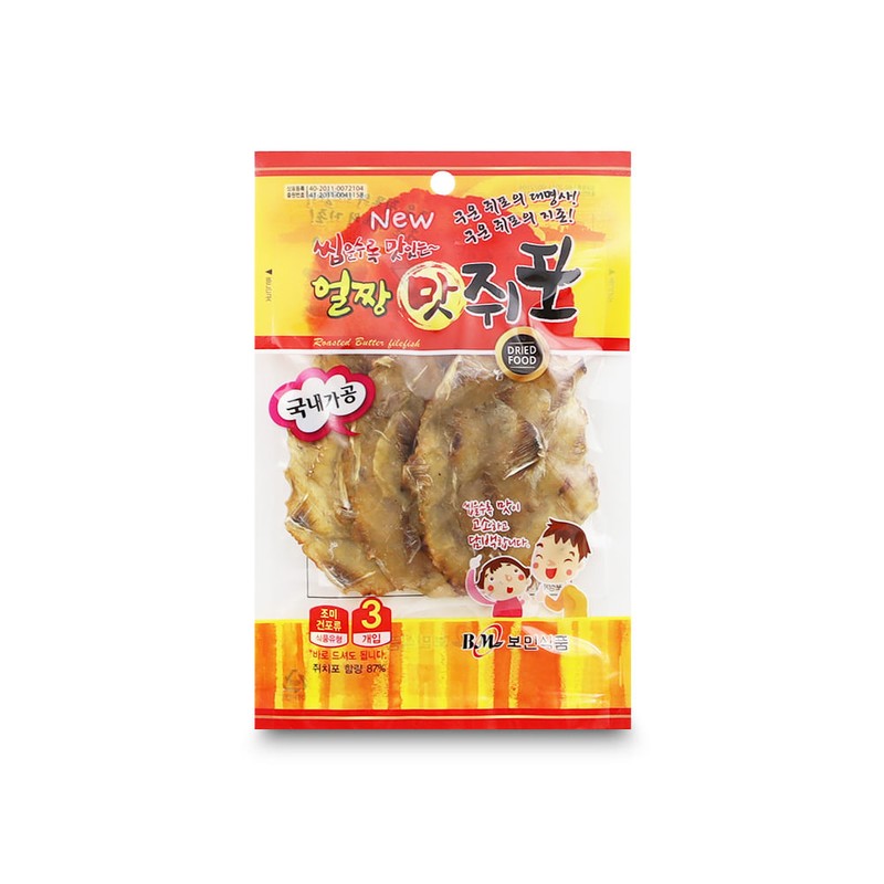 보민 얼짱맛 쥐포 30g 3p