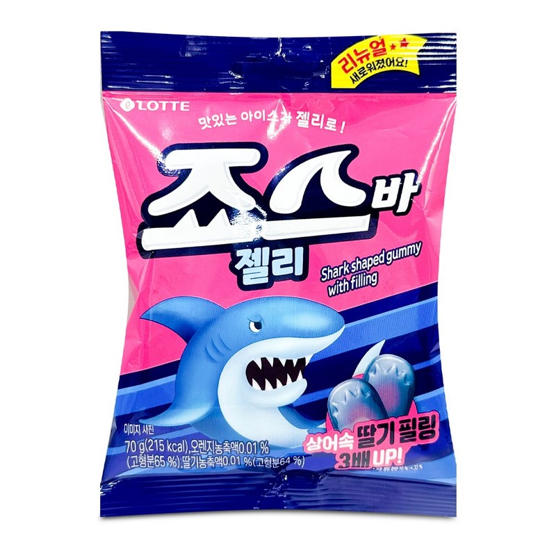 젤리셔스 죠스바 젤리 70g