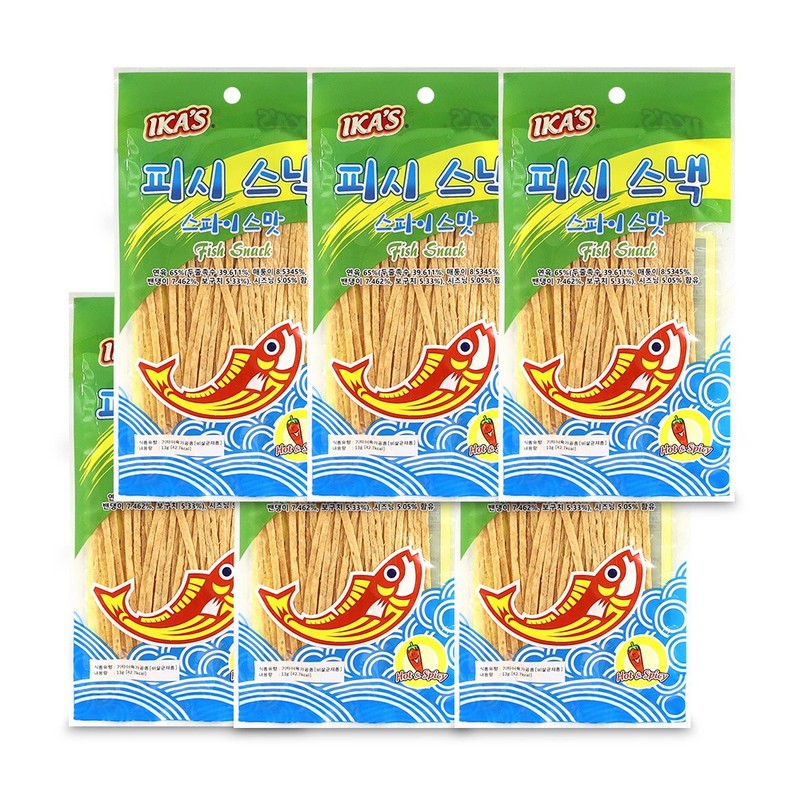 피시스낵 스파이스맛 13gx24개 1팩
