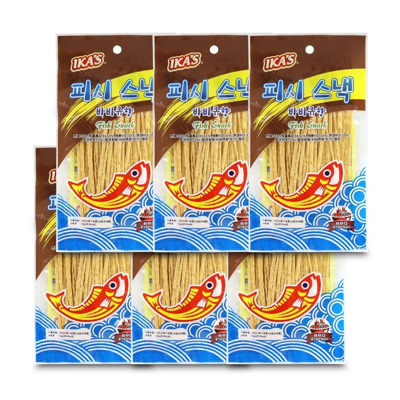 피시스낵 바비큐향 13gx24개 1팩