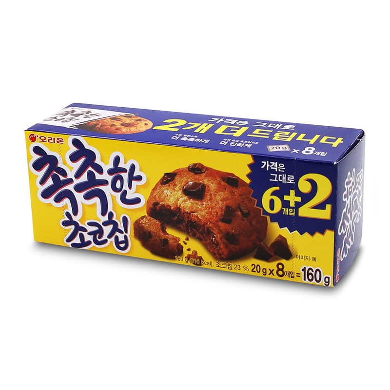 오리온 촉촉한 초코칩 160g