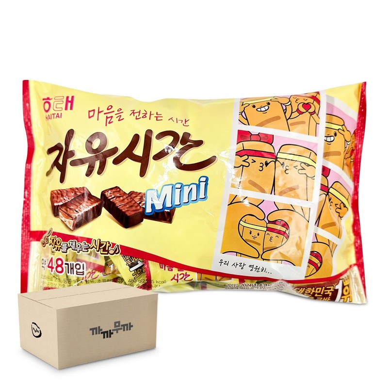 해태 자유시간 미니 480g 1박스-6개