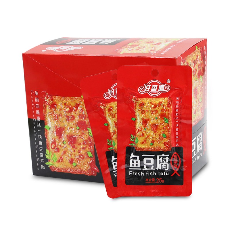 중국간식 유도우푸 향라웨이 향라맛 25gx20개 1통 어두부 어묵