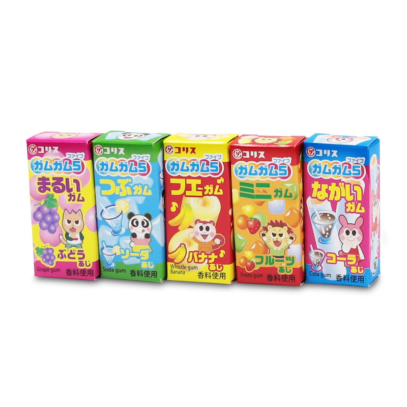 코리스 가무가무 추잉껌 38g 5p