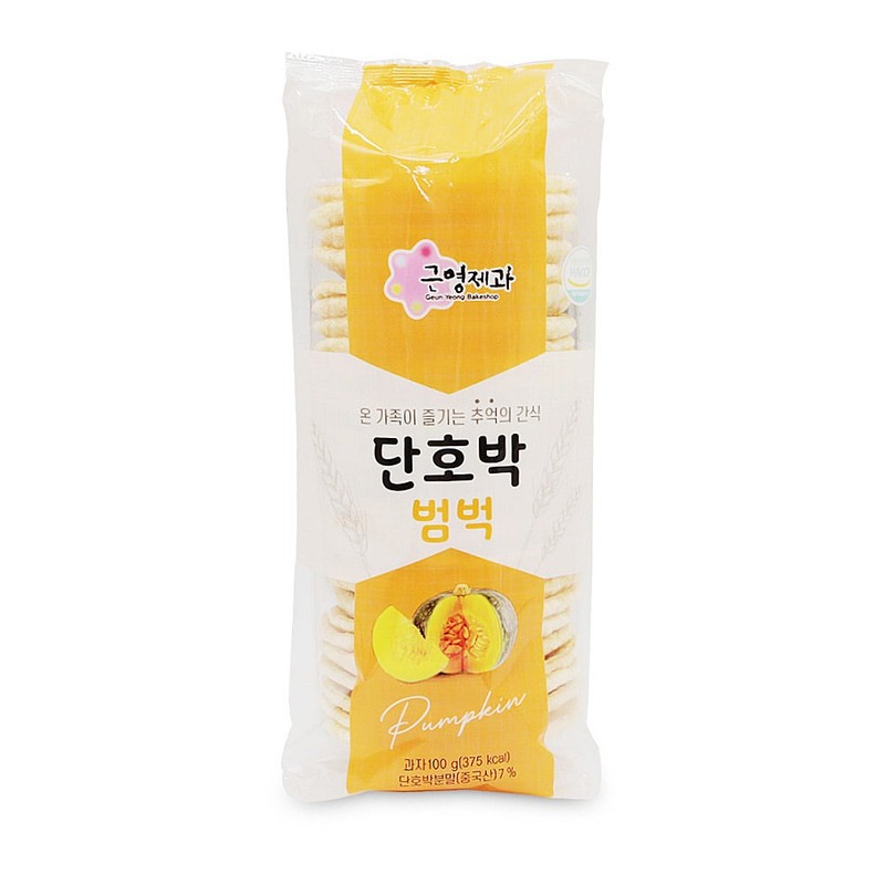 단호박범벅 100g 뻥튀기