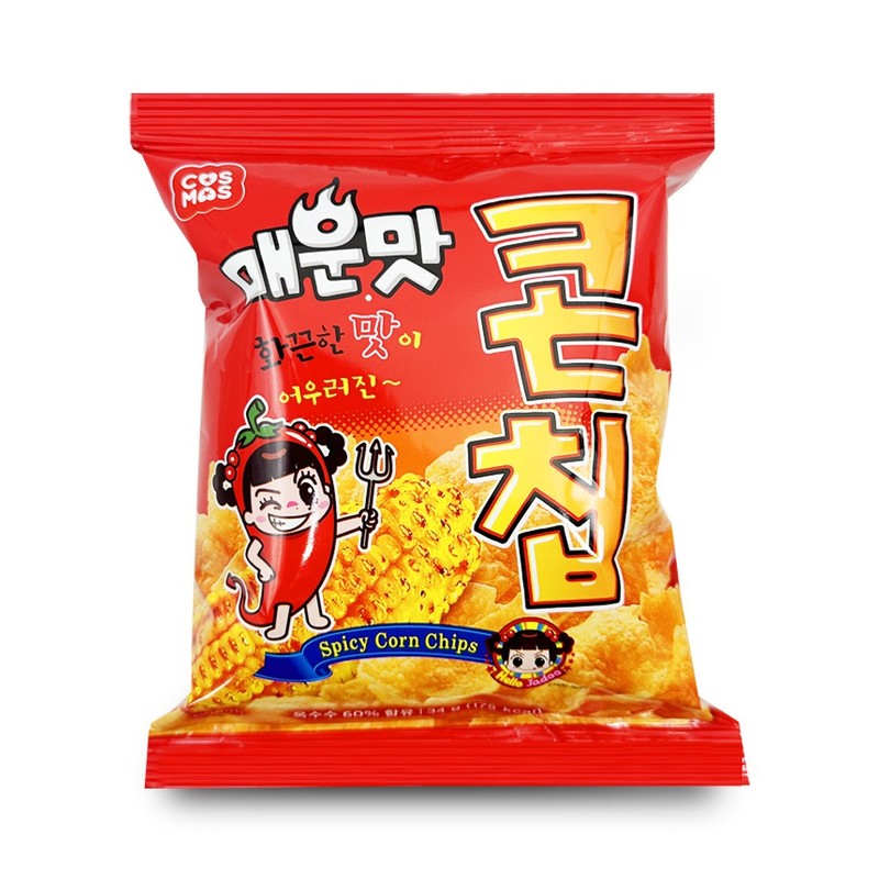 매운맛 콘칩 1봉