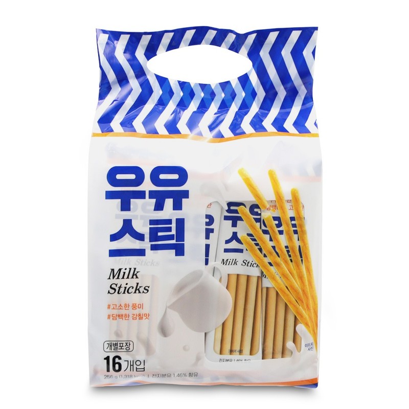 키즈웰 우유스틱 256g