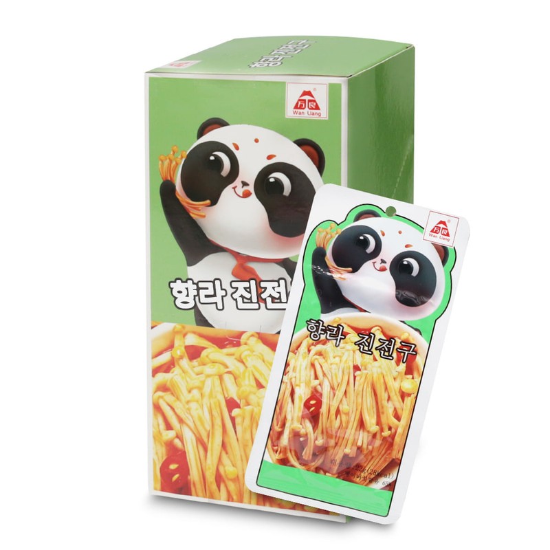 중국간식 향라진전구 22gx20개 1통 팽이버섯무침