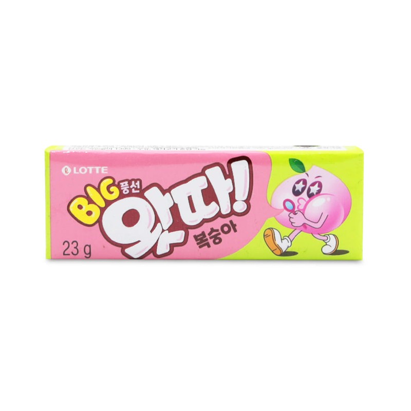 왓따 복숭아 빅 풍선껌 23g