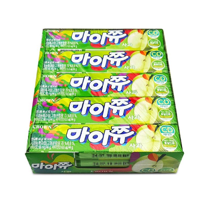 크라운 마이쮸 사과 44gx15개 1통