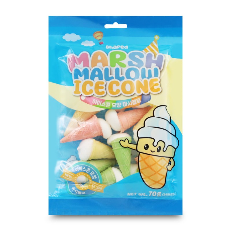 아이스콘 모양 마시멜로 70g