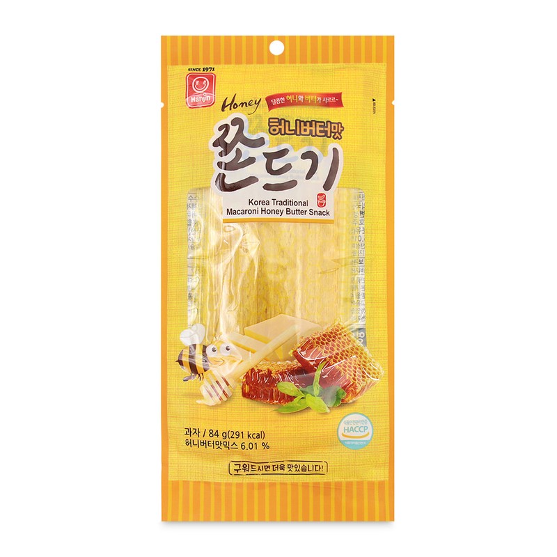 한진 허니버터맛 쫀드기 84g