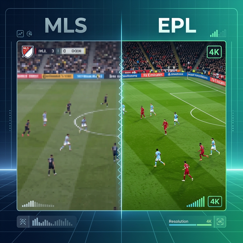 쿠팡플레이 MLS 화질 비교 실태