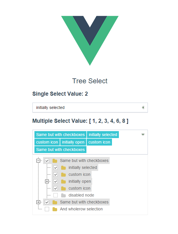 vue-treeselect