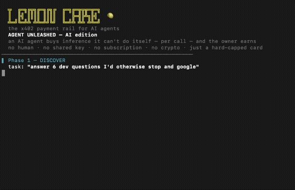An AI agent pays for paid API calls on its own — spend-capped, no crypto