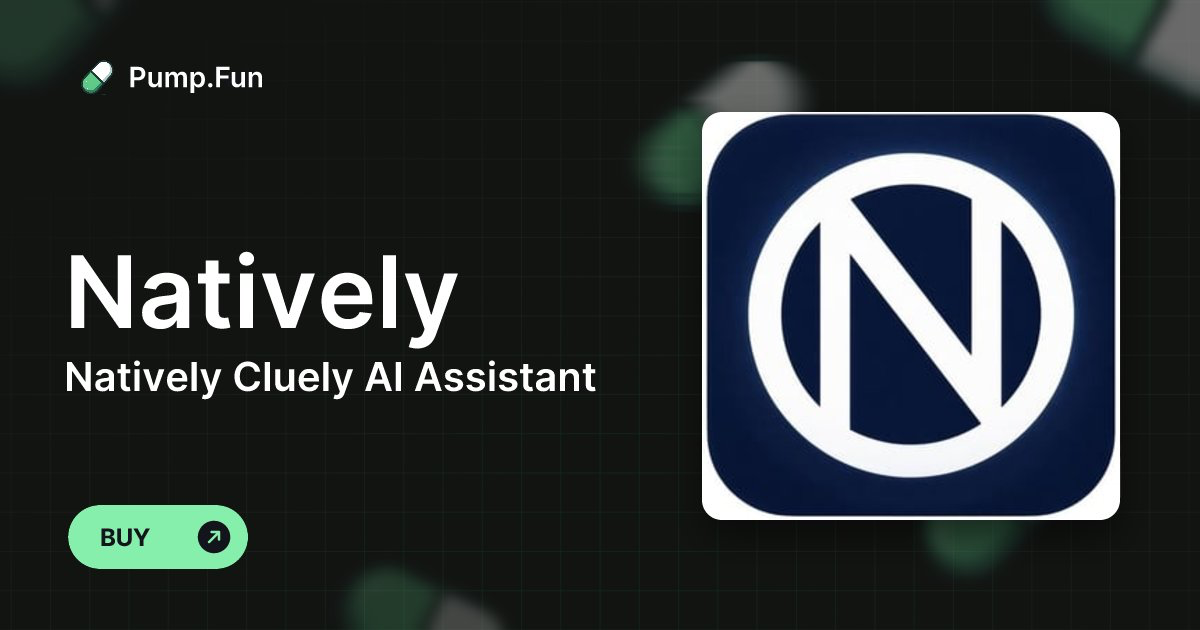 Support Natively on Pump.fun