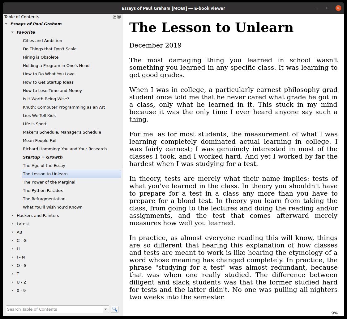 paul graham essays epub