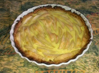 Pear cream tart recipe