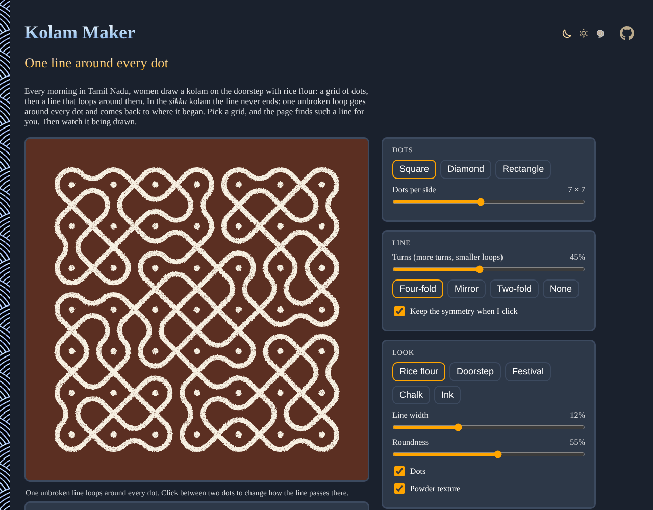 Kolam Maker