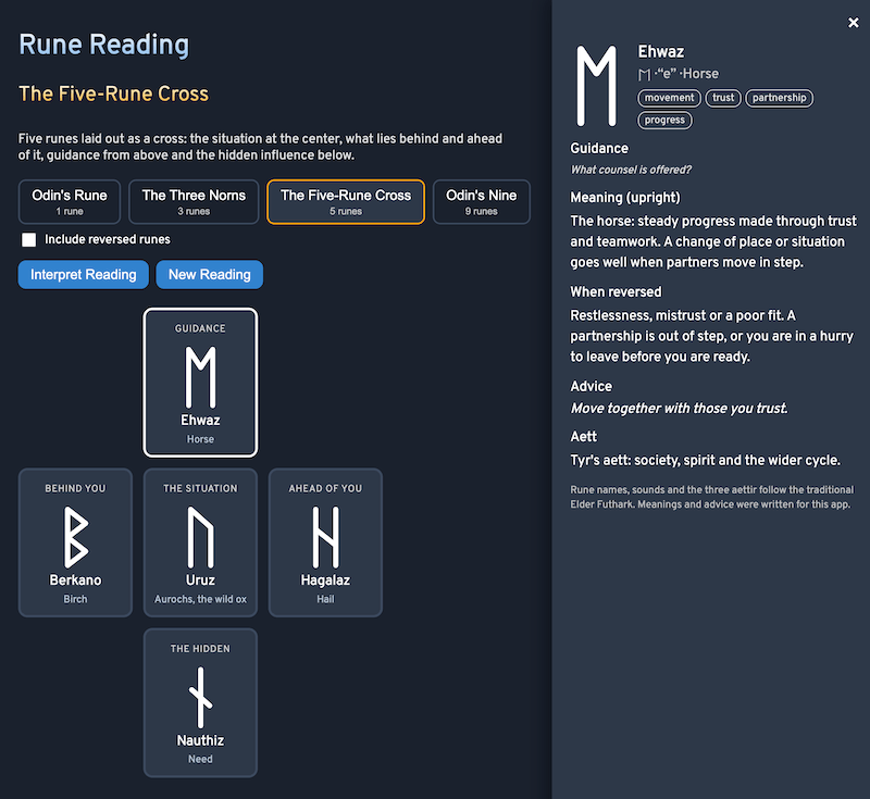 Rune Reading