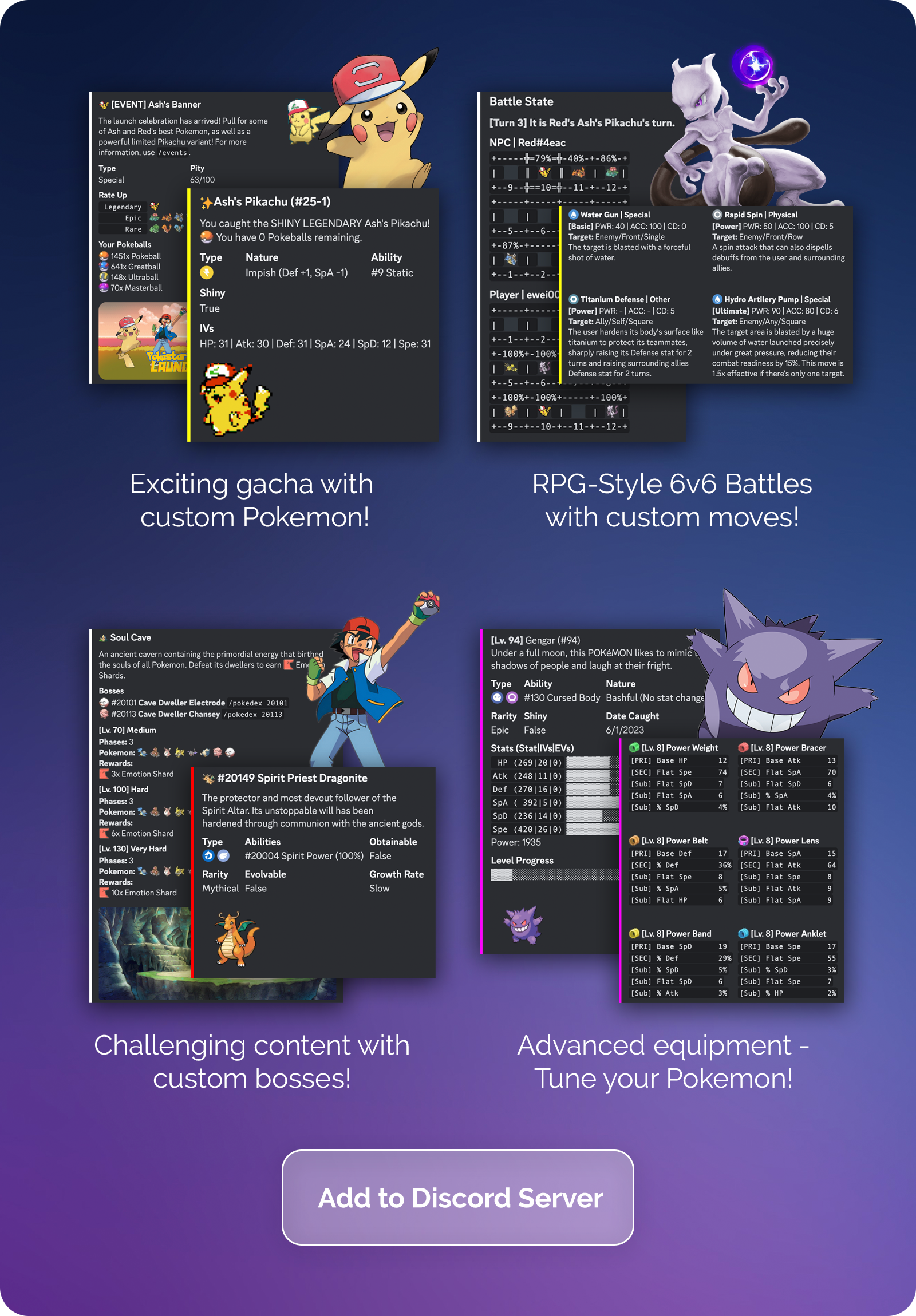 Discord Bot Commands for Pokedex - Provide Ideas & Feedback - Pokémon Vortex  Forums