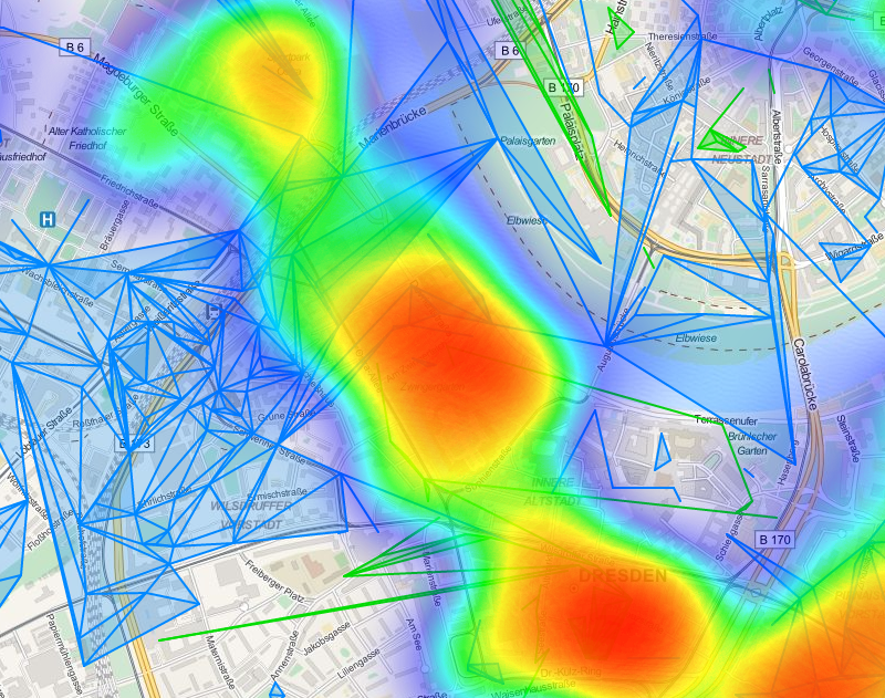 Explorer heatmap