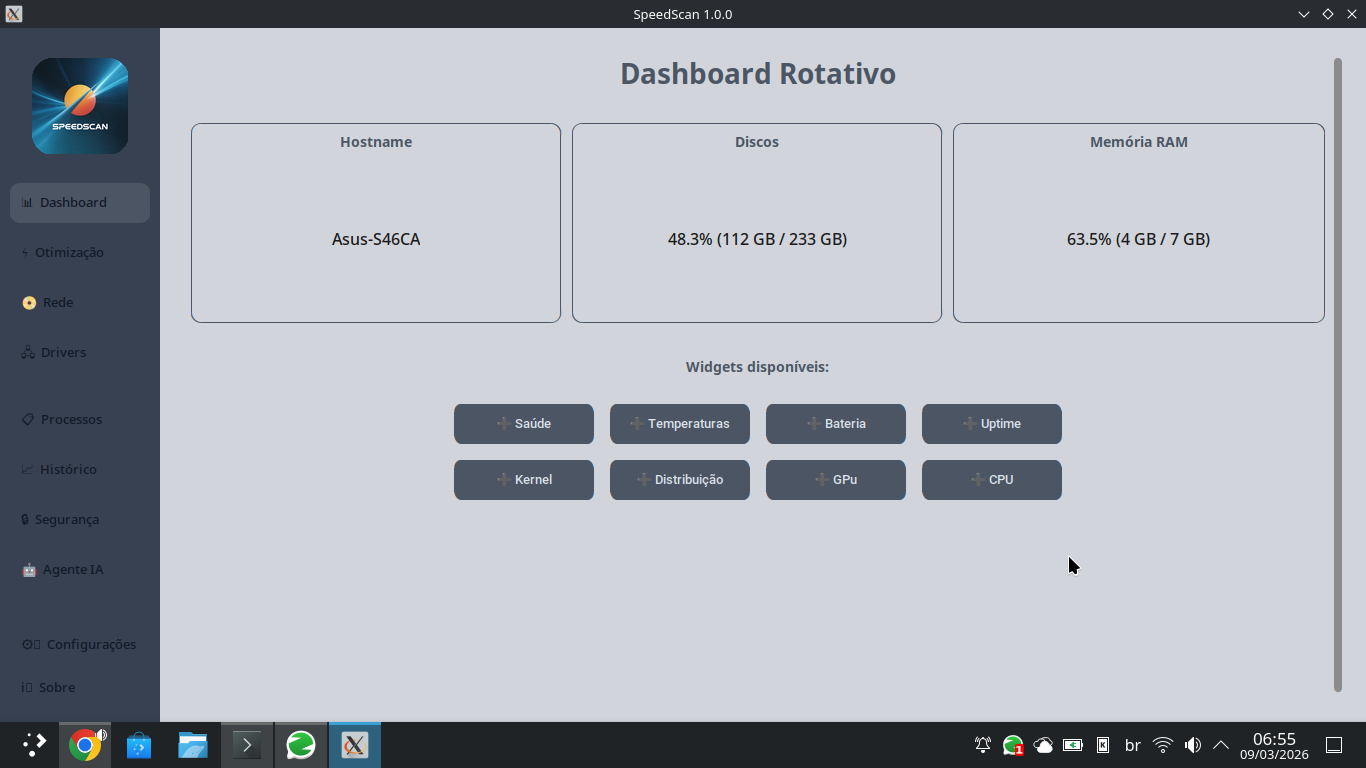 SpeedScan Dashboard