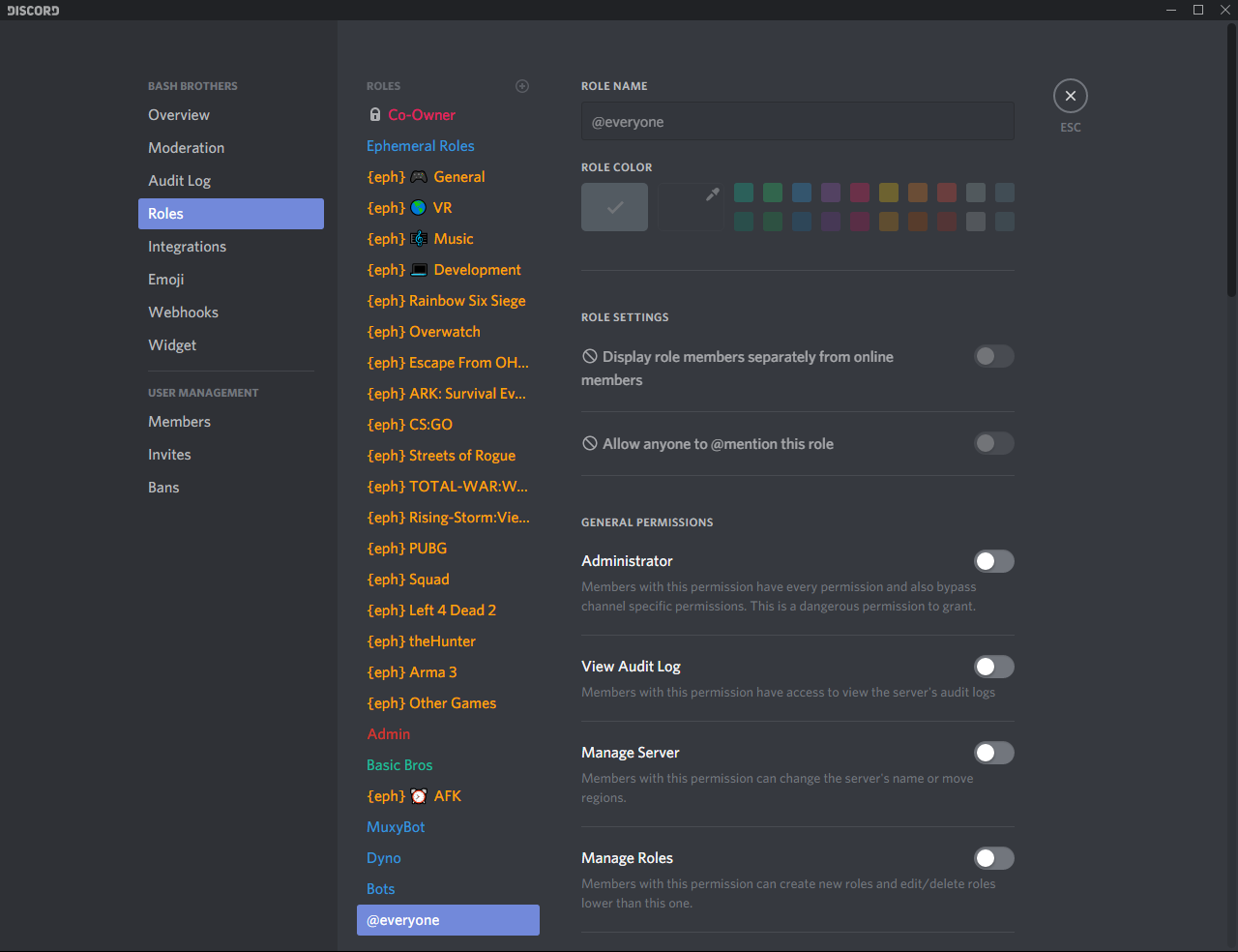 Ephemeral roles A Discord Bot For Managing Ephemeral Roles