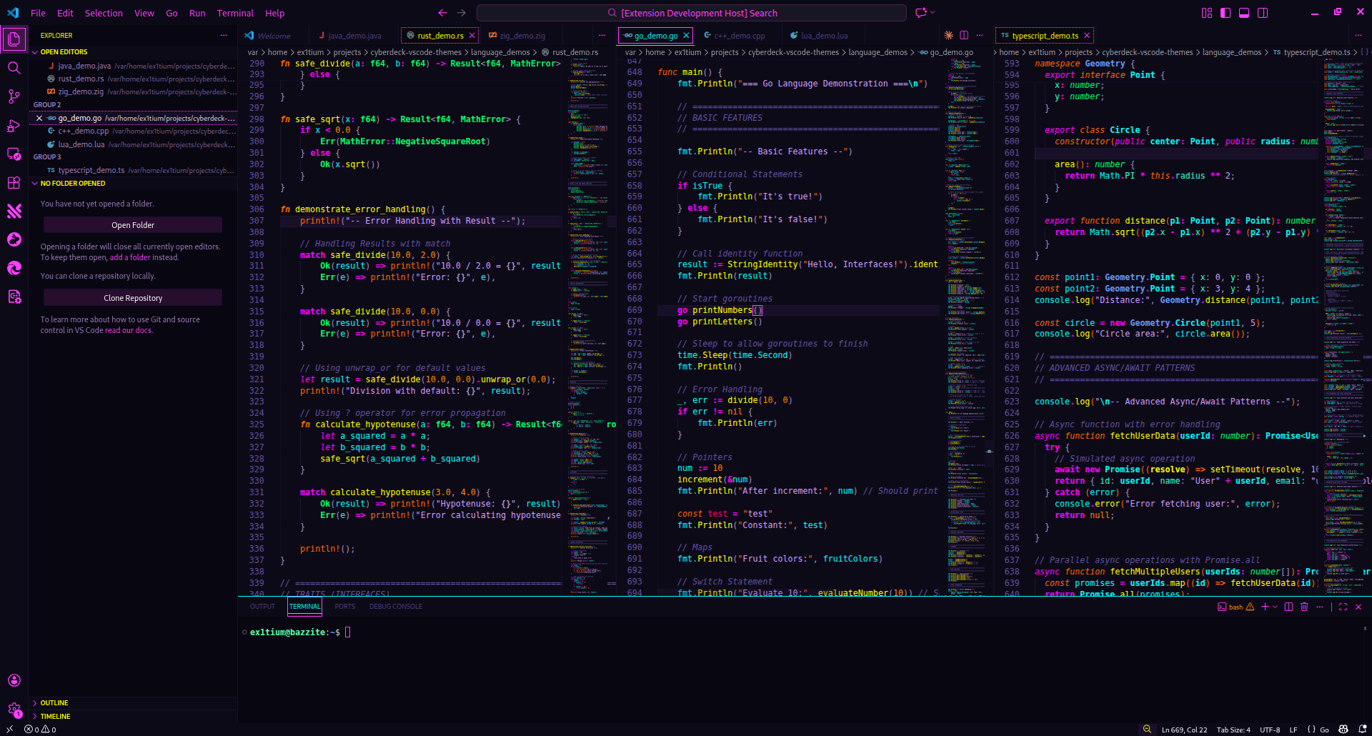 Cyberdeck Arcade Theme