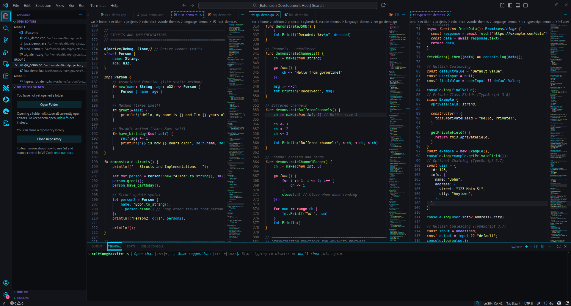 Cyberdeck Chrome Theme