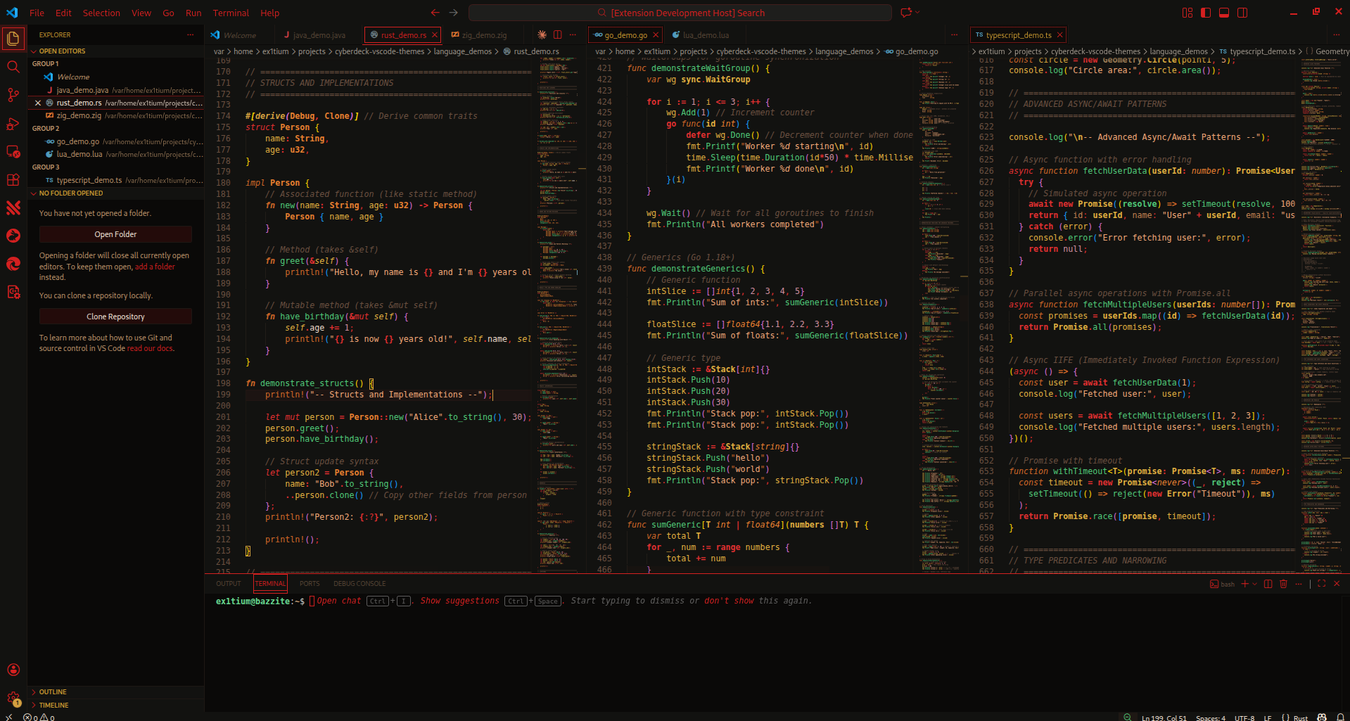 Cyberdeck Dynasty Theme