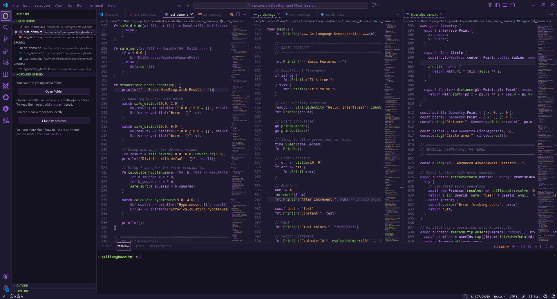 Cyberdeck EVA-01 Theme