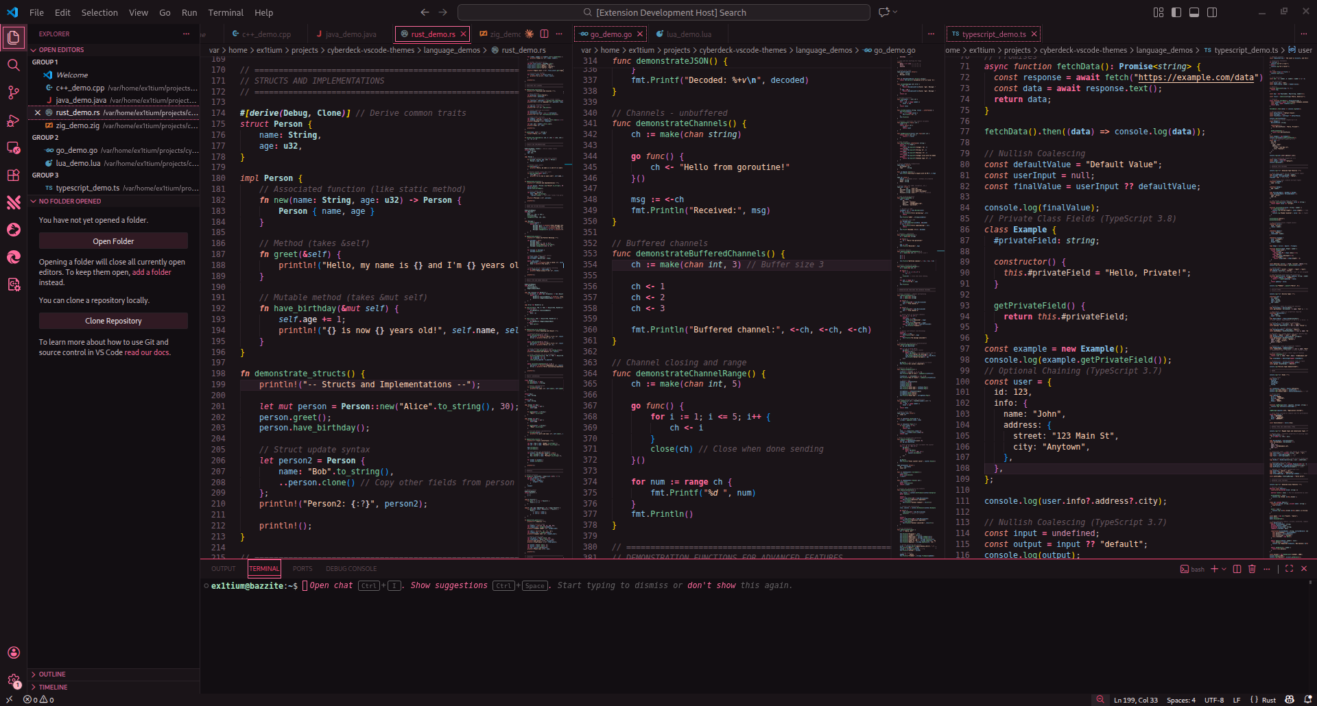 Cyberdeck Sakura Theme