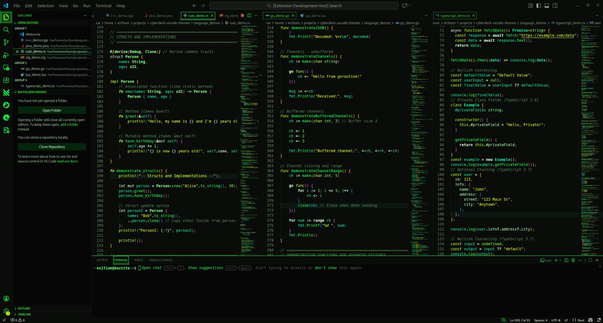 Cyberdeck Trix Theme