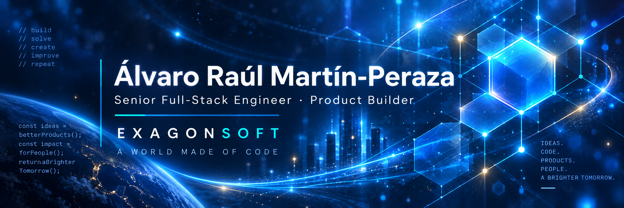 Álvaro Raúl Martín-Peraza — Senior Full-Stack Engineer and Product Builder