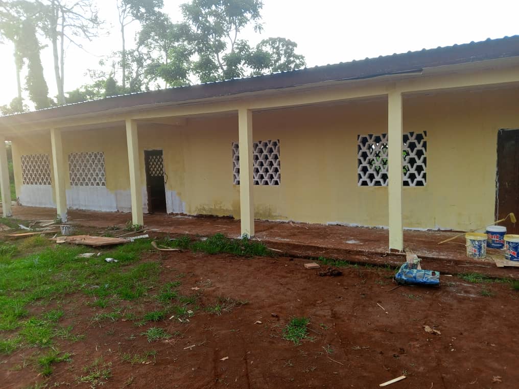 Rénovation école