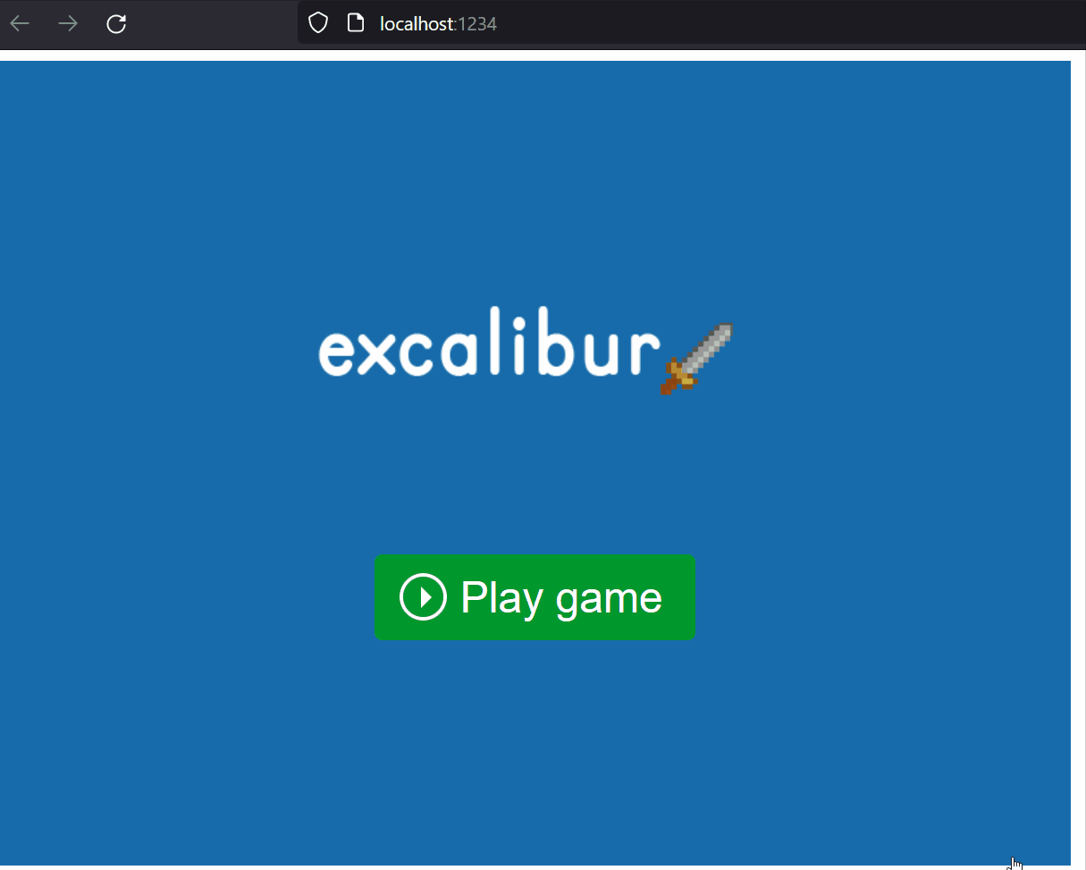 Sample Running in Excalibur