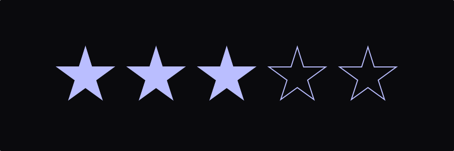Cosmos, star rating control for iOS / Swift