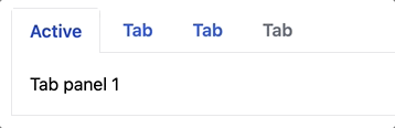 tabs