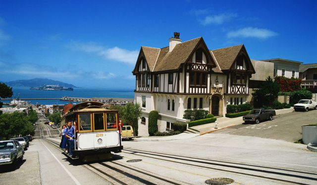 picture of SF cable car